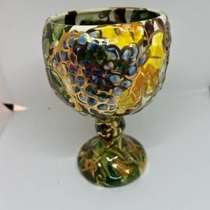 MCM 1940’s Calpotter Laguna Beach goblet/compote